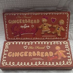 Too Faced Gingerbread Extra Spicy Eyeshadow Palette And Spice